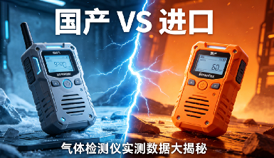 国产气体检测仪和进口差距大吗？实测数据对比一目了然