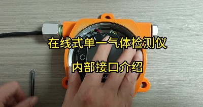 MIC-600单一气体内部接口介绍