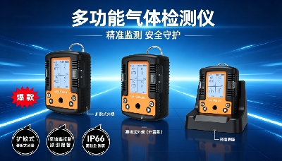 便携式四合一气体检测仪行业应用解析，逸云天夯实工业气体安全监测